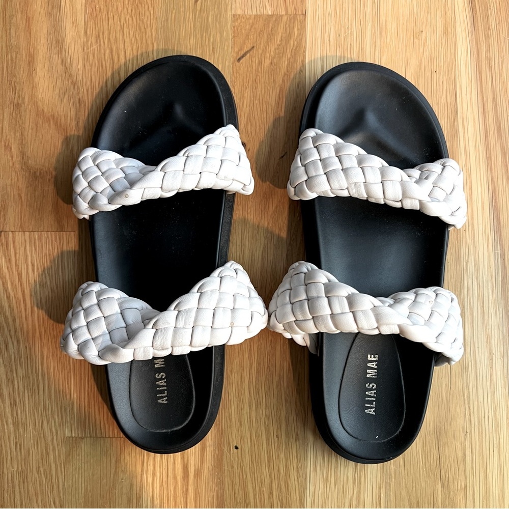 Alias Mae Chunky Braided Double Strap Soleis Sandal